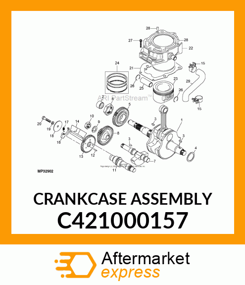 Crankcase C421000157