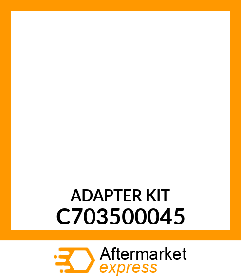 Adapter Kit C703500045