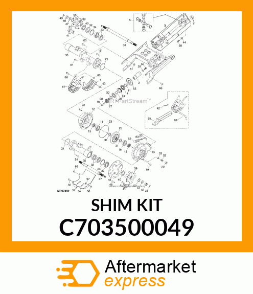 Shim Kit C703500049