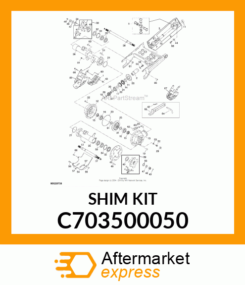 Shim Kit C703500050