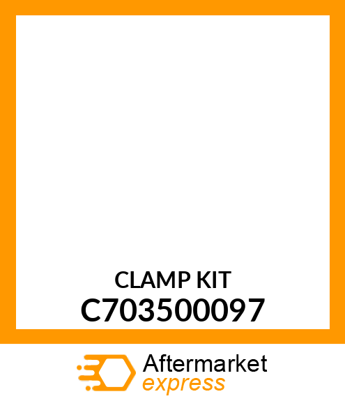 Spare part C703500097 + Clamp Kit