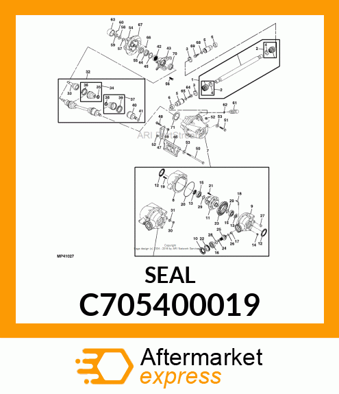 SEAL, OIL CR 544659 C705400019