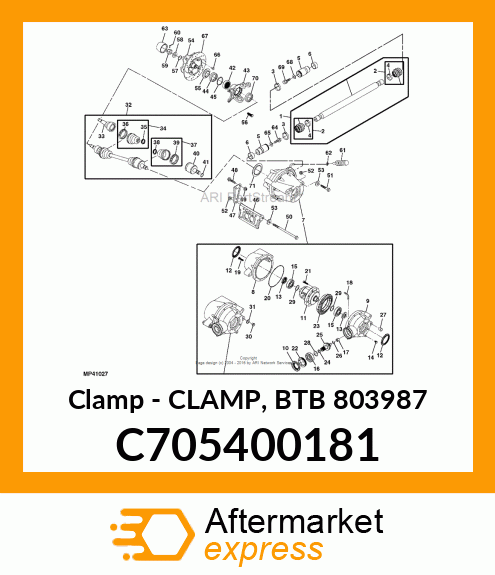 Clamp C705400181