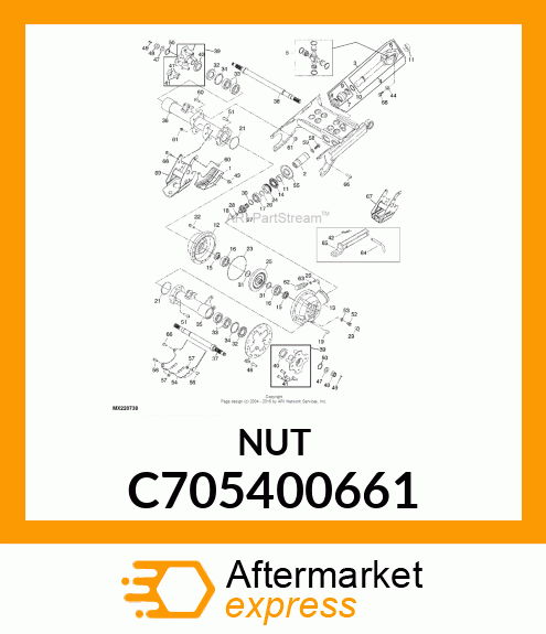 Nut C705400661