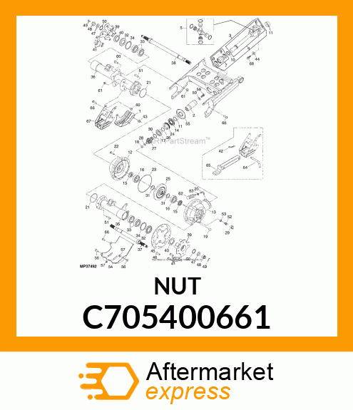 Nut C705400661