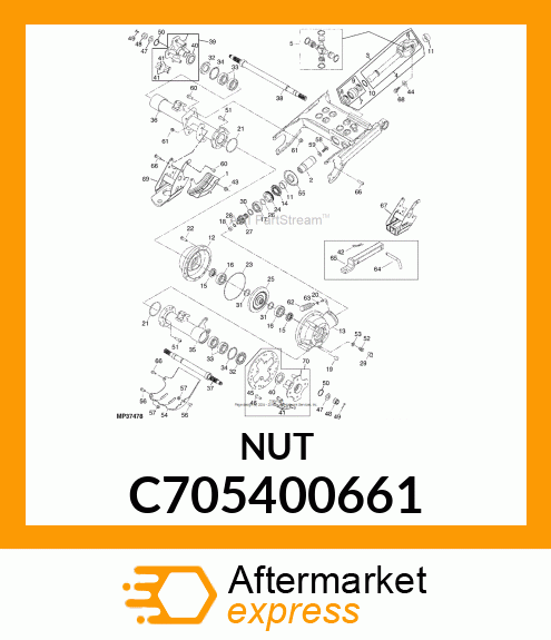 Nut C705400661