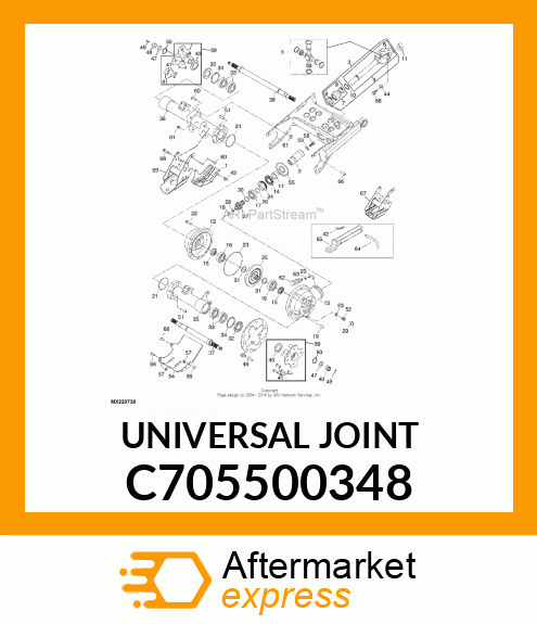 Universal Joint C705500348