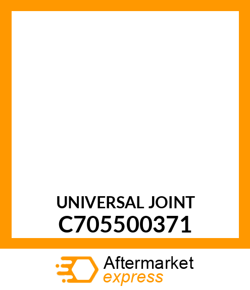 Universal Joint C705500371