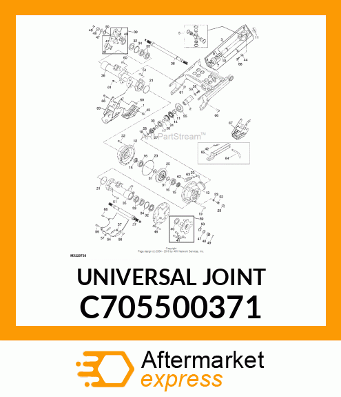 Universal Joint C705500371