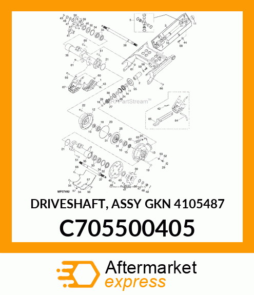 Drive Shaft C705500405