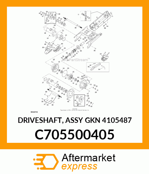 Drive Shaft C705500405