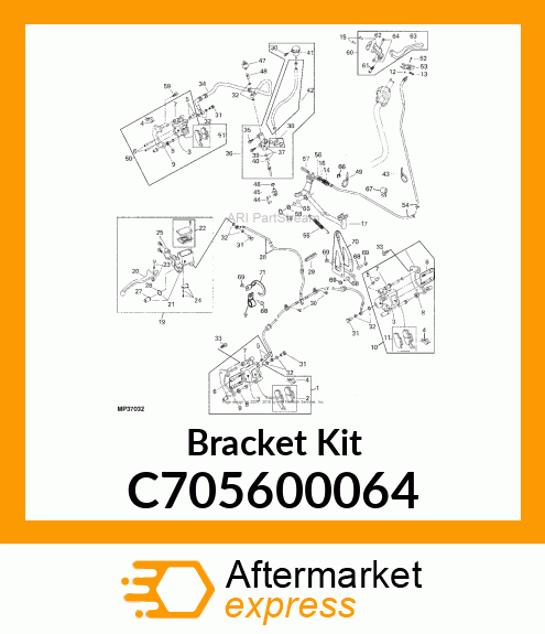 Bracket Kit C705600064