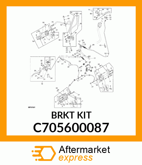 Bracket Kit C705600087