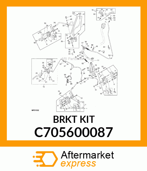 Bracket Kit C705600087