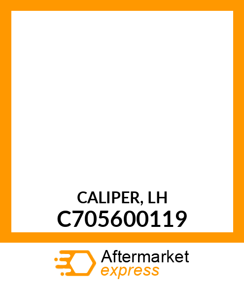 Disk Brake Caliper Asm C705600119