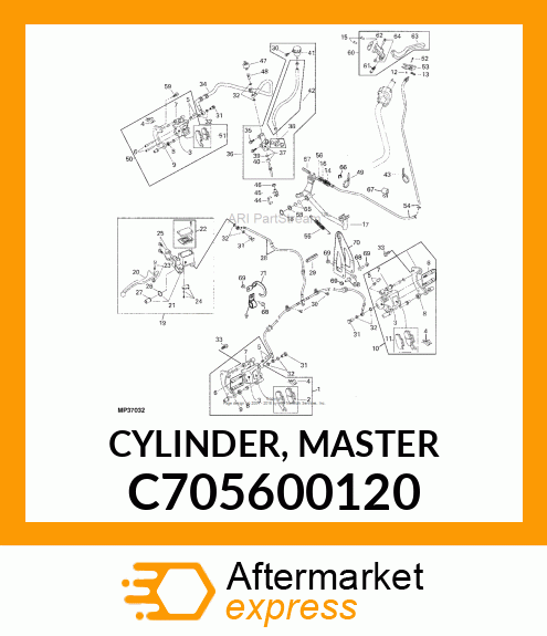 CYLINDER, MASTER C705600120