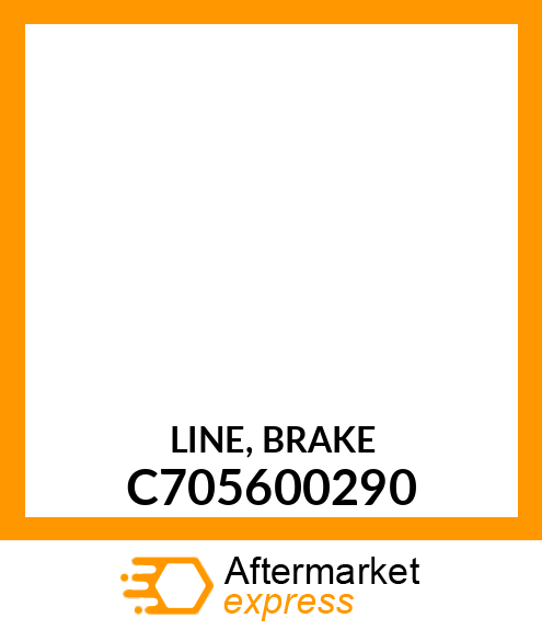 LINE, BRAKE C705600290