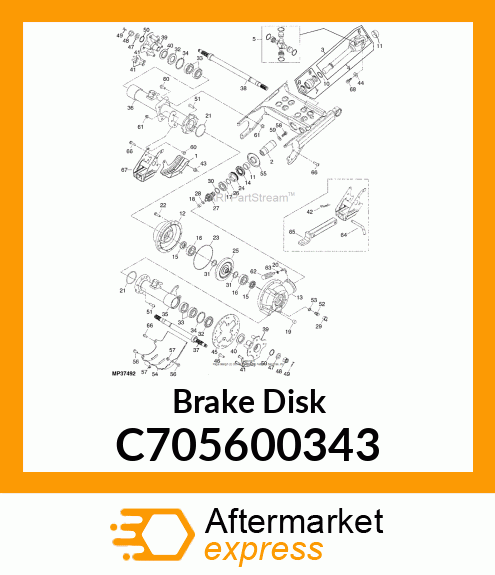 Brake Disk C705600343