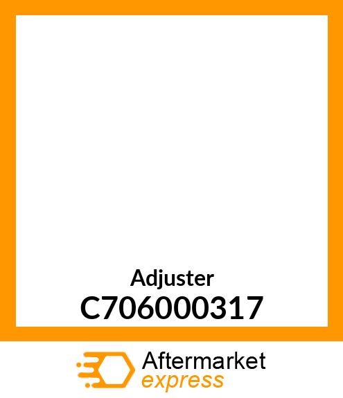 Adjuster C706000317