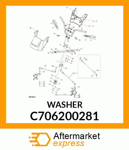 WASHER, WASHER, HARD C706200281