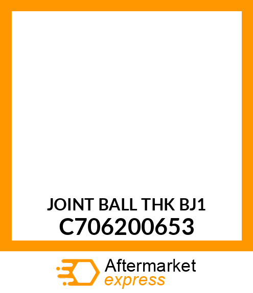 JOINT BALL THK BJ1 C706200653