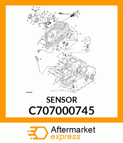 Sensor C707000745