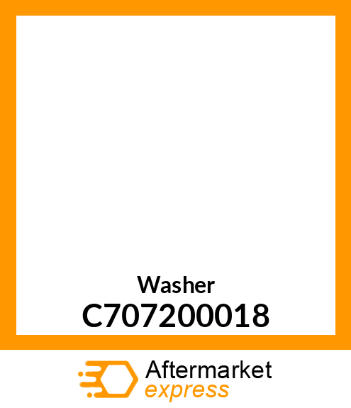 Washer C707200018