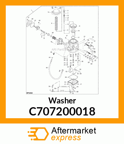 Washer C707200018