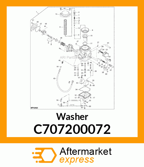 Washer C707200072
