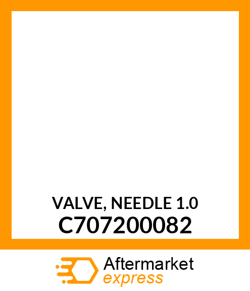 VALVE, NEEDLE 1.0 C707200082