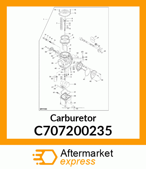 Carburetor C707200235