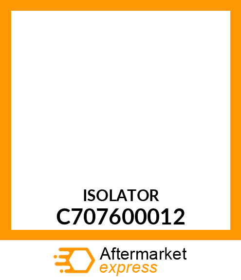 Isolator C707600012