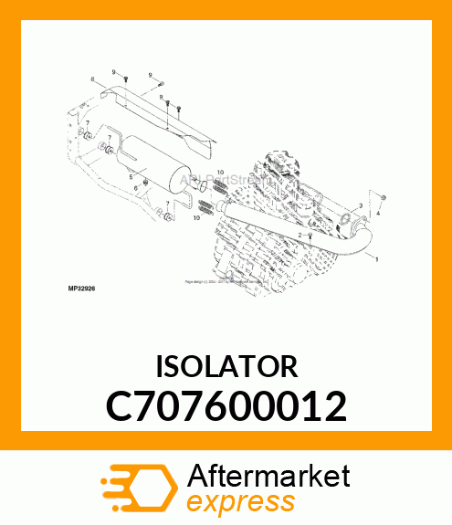 Isolator C707600012