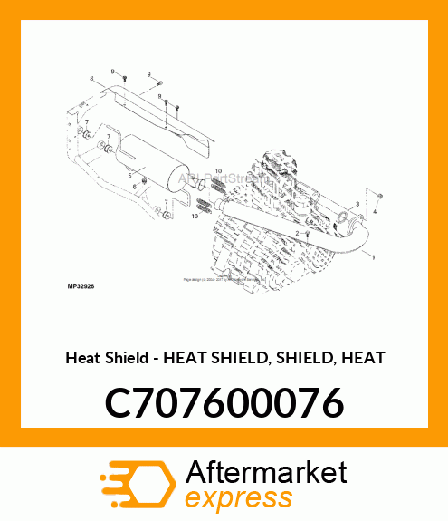 Heat Shield C707600076