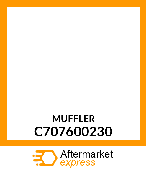 Muffler C707600230