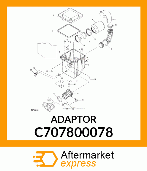 Adapter Fitting C707800078