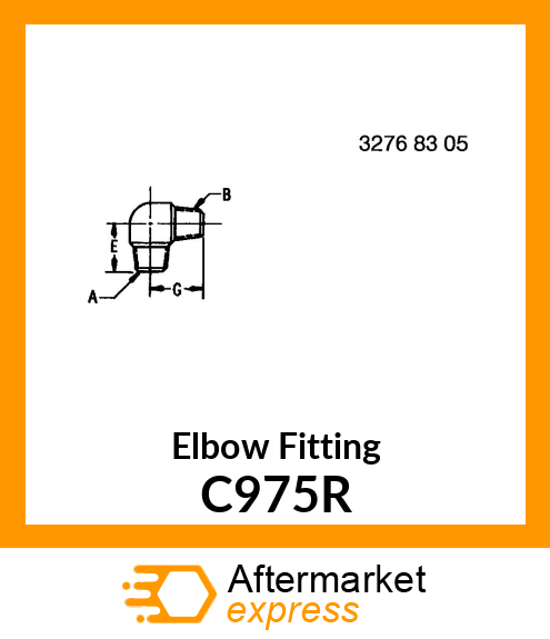 Elbow Fitting C975R