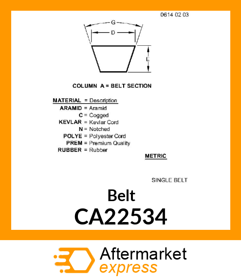 Belt CA22534