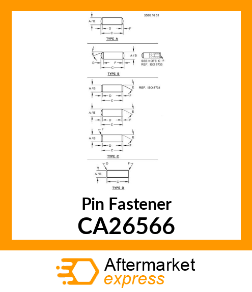 Pin Fastener CA26566