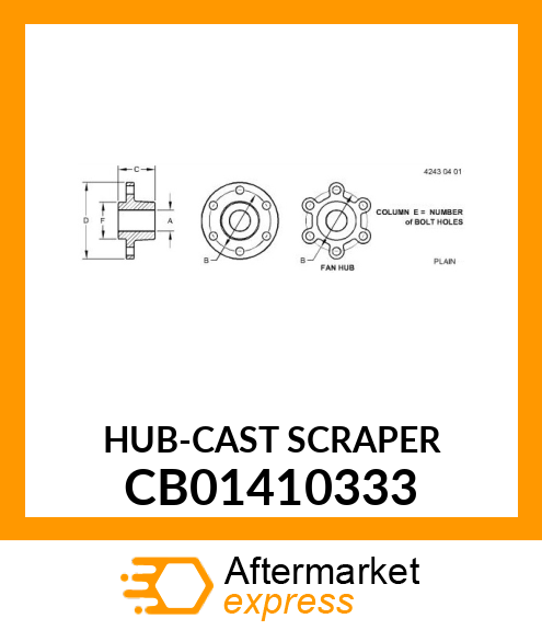 HUB, HUB CB01410333