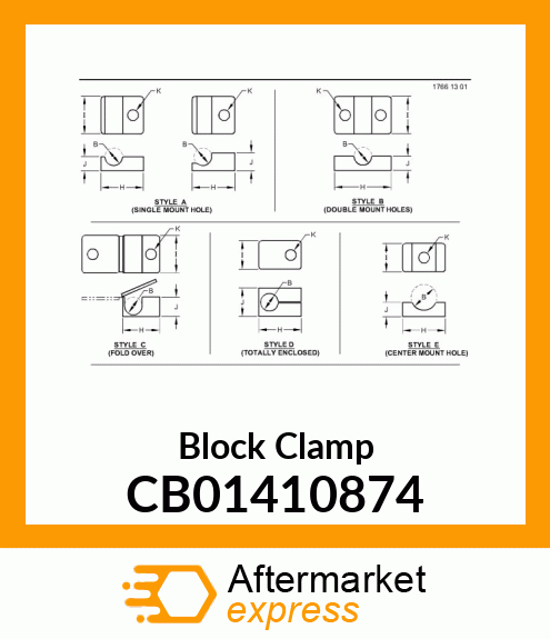 Block Clamp CB01410874