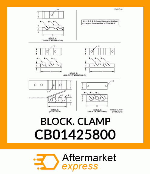 Clamp CB01425800