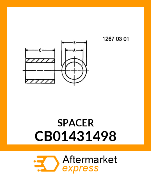 SPACER CB01431498