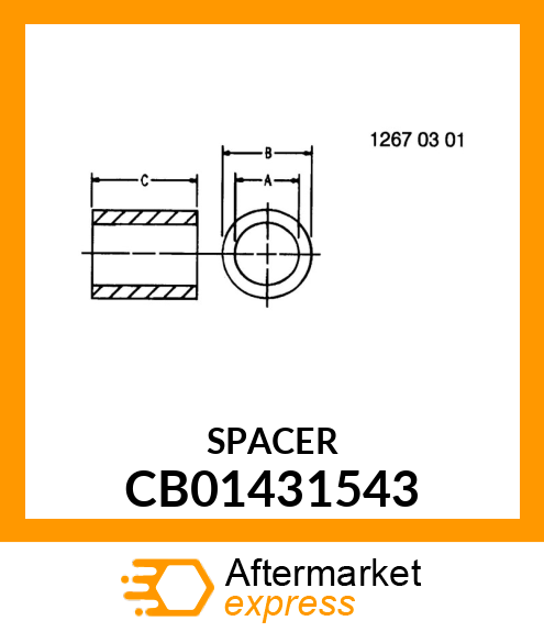 SPACER CB01431543