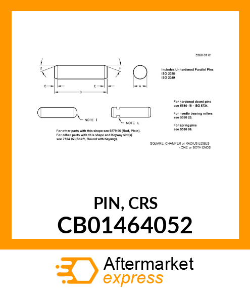 PIN, CRS CB01464052