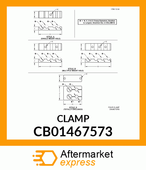 CLAMP CB01467573