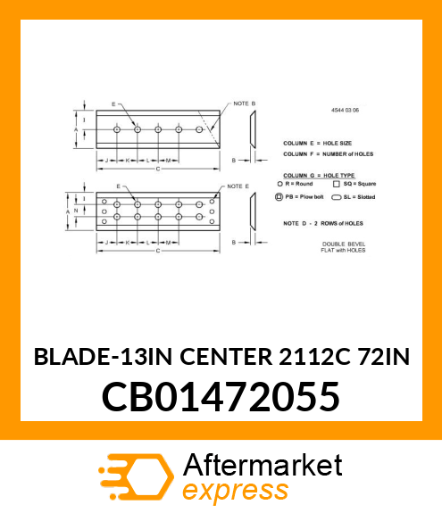 BLADE CB01472055