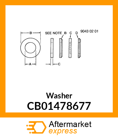 Washer CB01478677