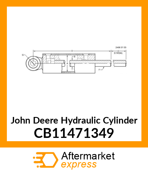 Hydraulic Cylinder CB11471349