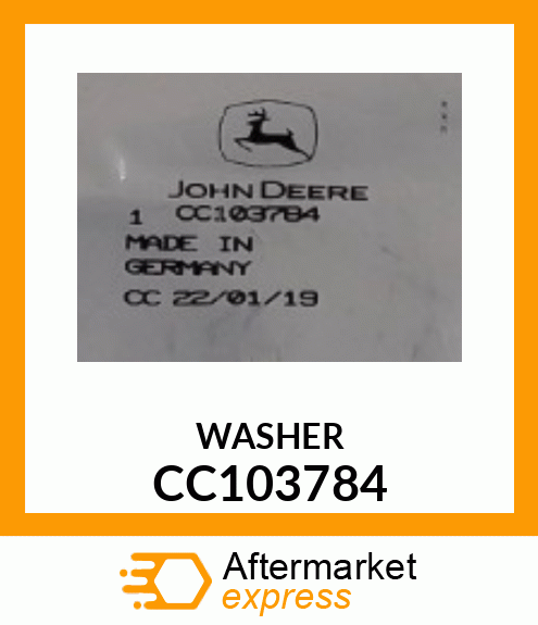 WASHER CC103784